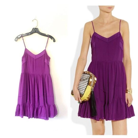 Juicy Couture 100% Silk Crepe Dress - Picture 1 of 7